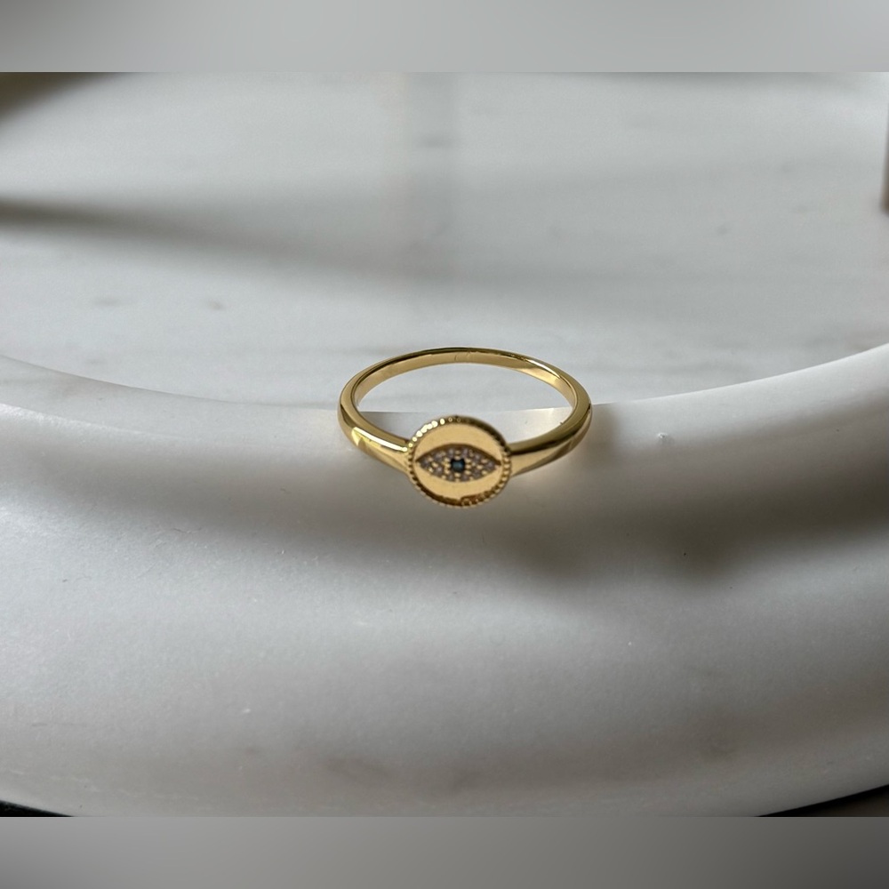 Gorjana Evil Eye Coin Ring